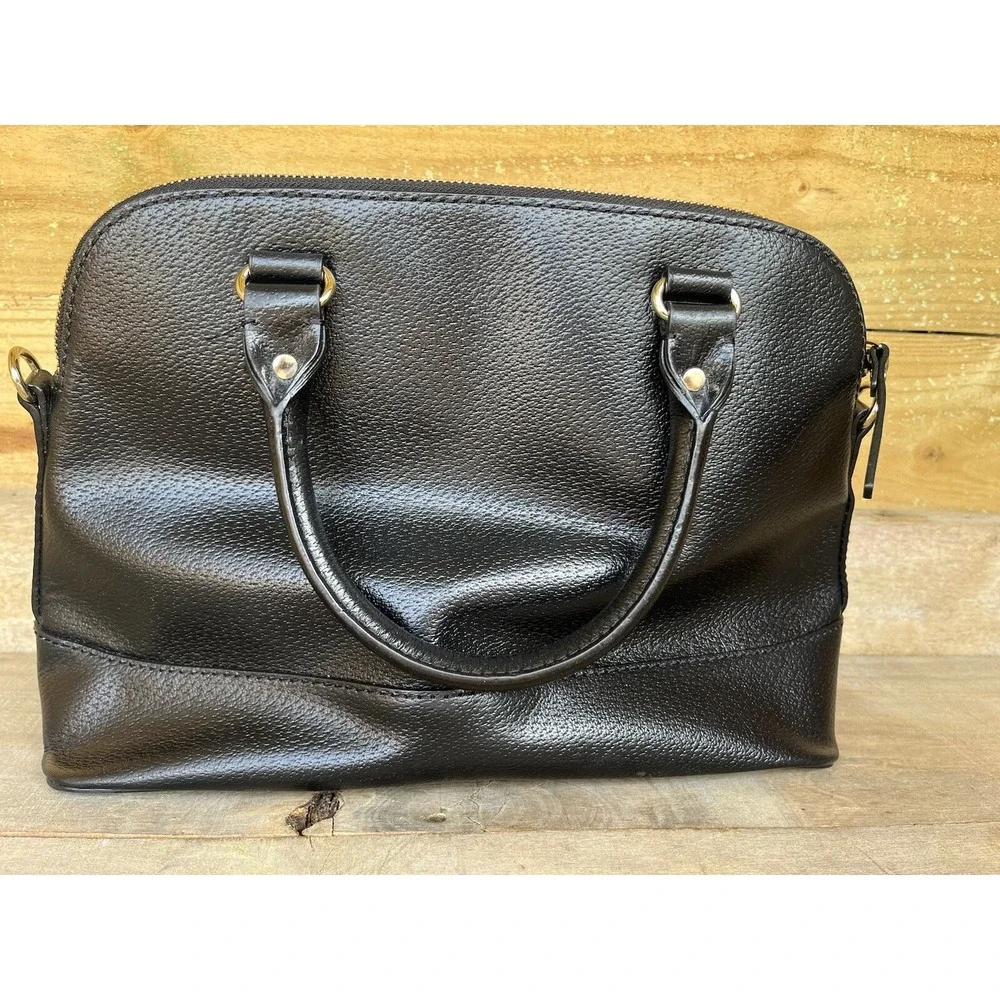 EUC Black Leather KATE SPADE NEW YORK Small‎ Satchel/Crossbody/Shoulder Bag